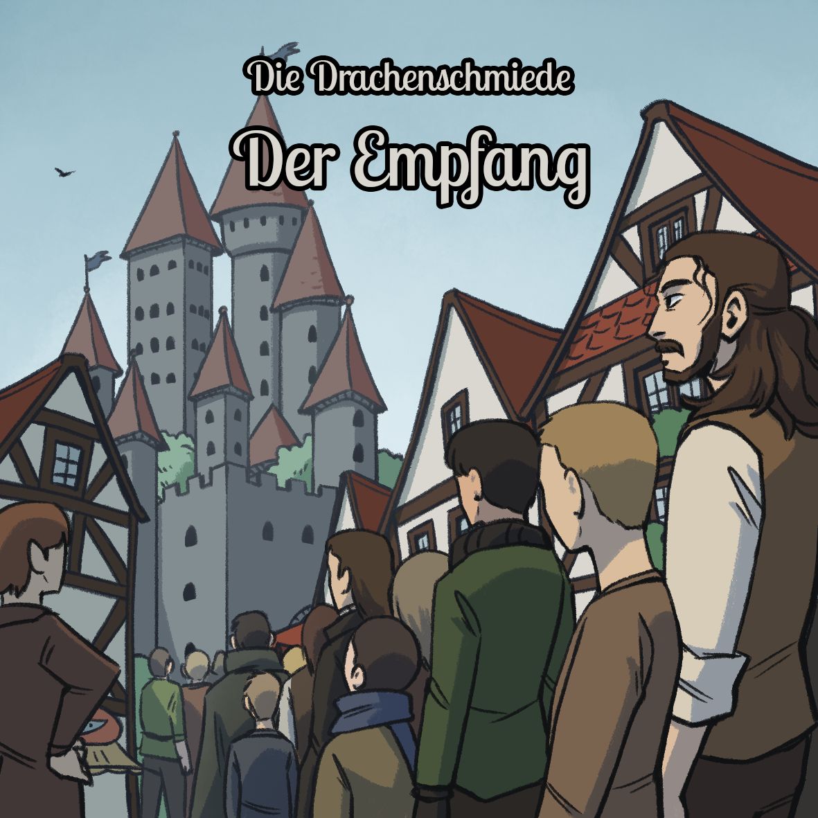 Markus und Awok auf dem weg zur Burg