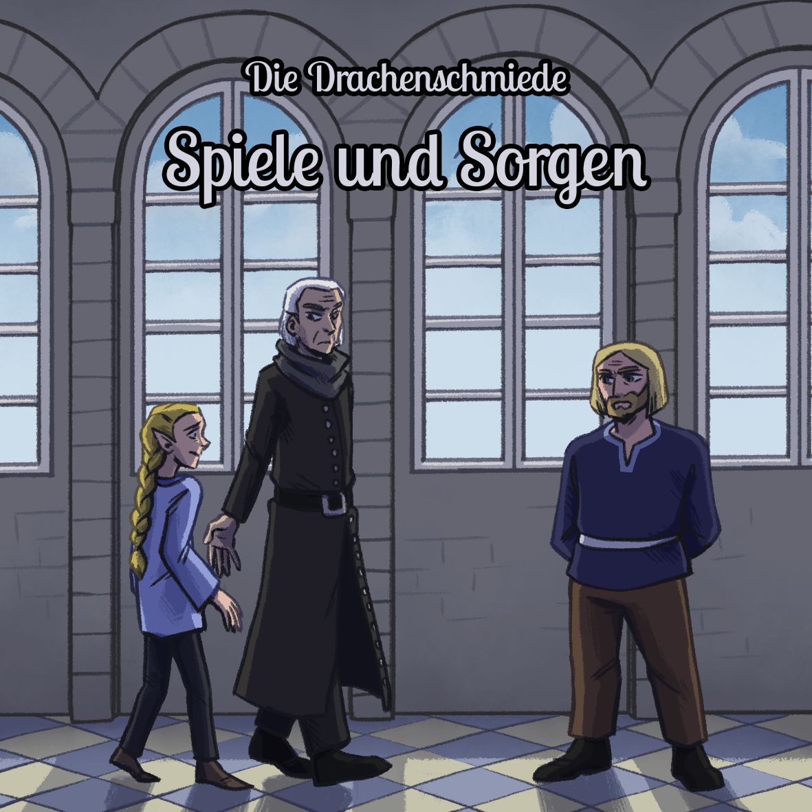 Ein Gespräch zwischen Eirikur Wund Gildemeister Arnskog in den Kerkern.