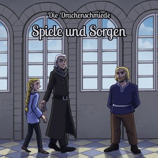 Ein Gespräch zwischen Eirikur Wund Gildemeister Arnskog in den Kerkern.