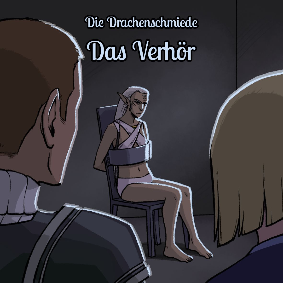 Die gefesselte Gefangene im Verlies